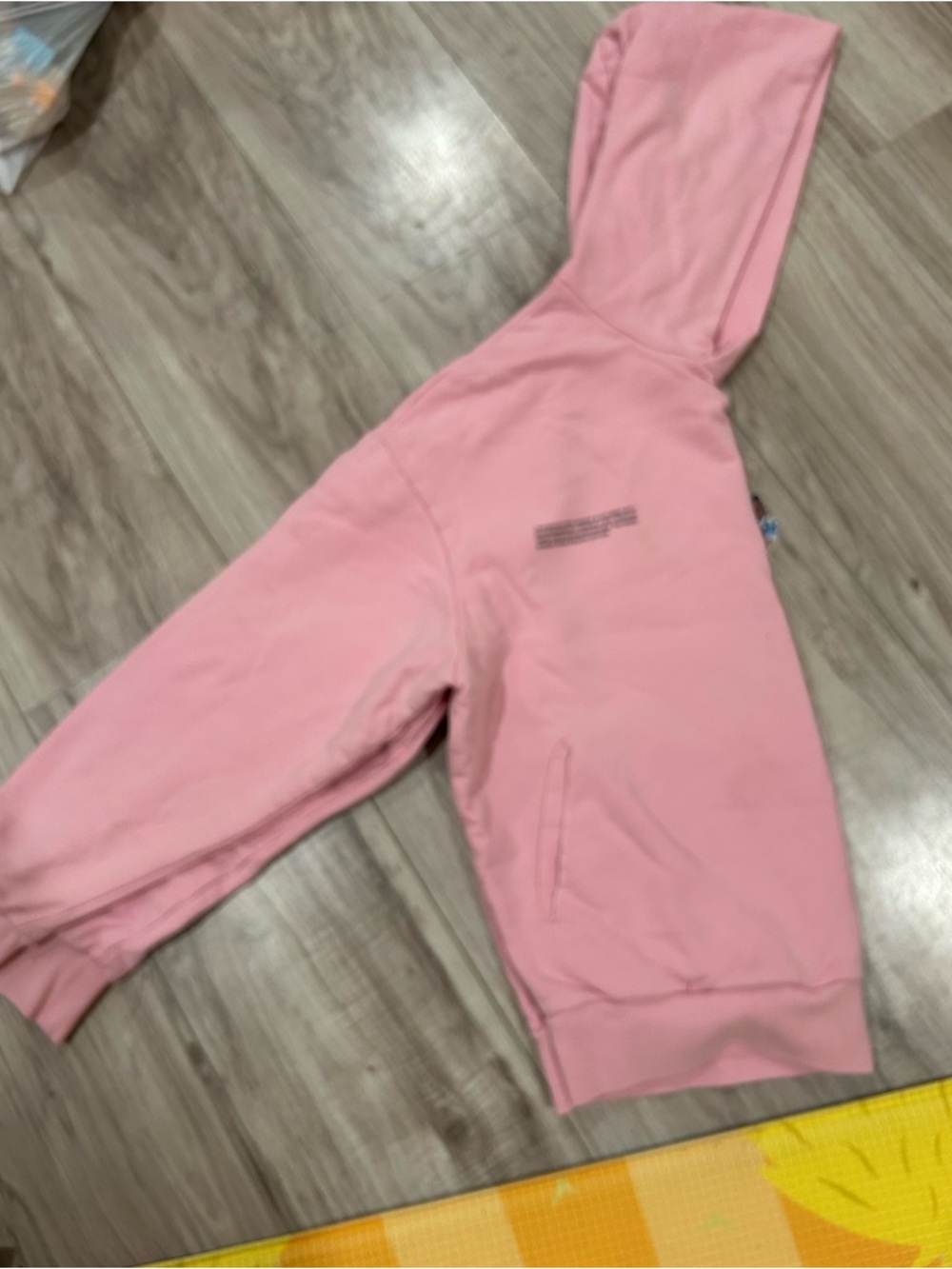 Pangaia Pink Hooded Sweater
